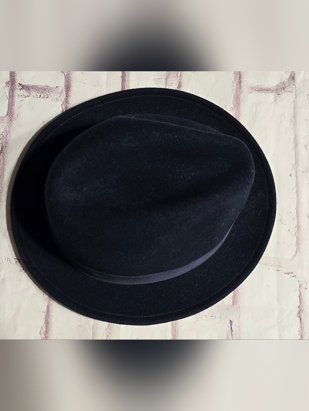 Country Gentleman Navy Felt Fedora - Picture 3 of 8